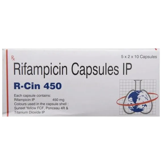 rcin 450mg capsule 10's